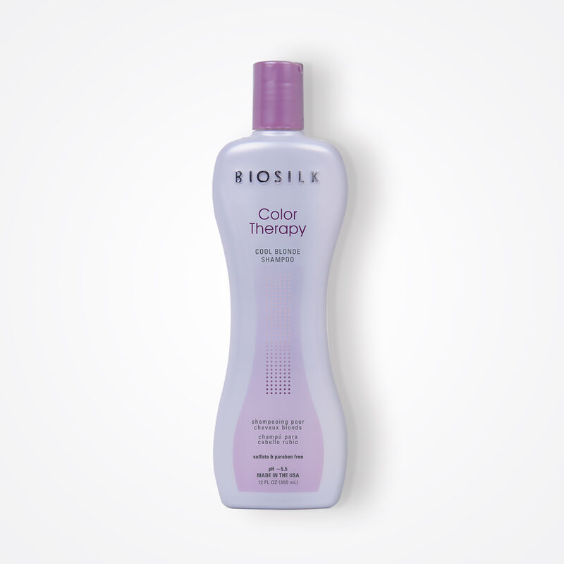 BioSilk Color Therapy Cool Blonde Shampoo - 12 Ounces, , large image number null